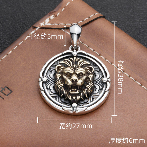 Dije de León Hip Hop para Hombre - Accesorio Urbano Premium