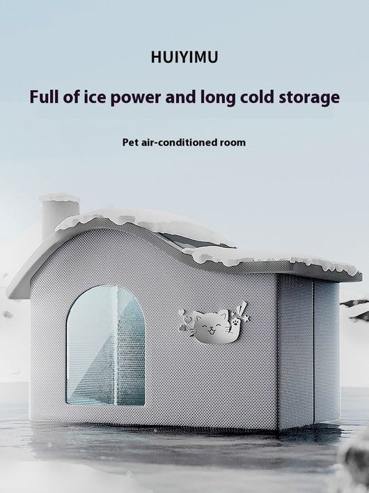 Casa Refrigerada para Gatos - Refugio Fresco de Verano - Image 3