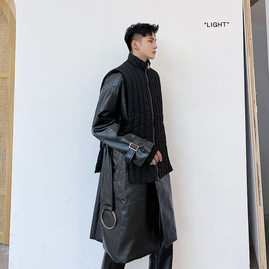 Chaqueta Acolchada de Algodón para Hombre - Diseño Versátil y Práctico - Image 5