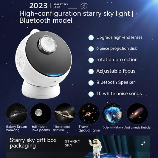 Proyector de Luz Estelar - Lámpara de Galaxia Ambientadora - Image 3