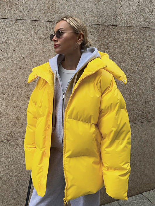 Abrigo Suelto de Algodón para Mujer - Chaqueta Cómoda y Versátil - Image 3