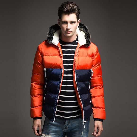 Abrigo Acolchado de Invierno con Capucha y Diseño Moderno