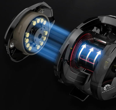 Carrete de Pesca Anti-explosión con Línea de Arrastre Resistente - Image 5