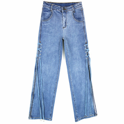 Jeans Oversized de Talle Alto y Pierna Ancha - Image 10