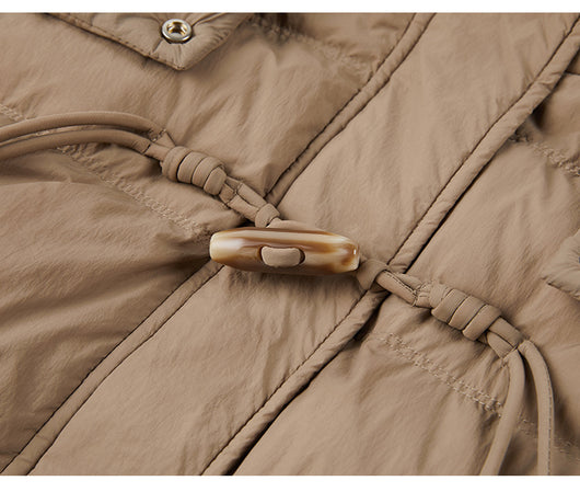 Abrigo de Algodón Largo Elegante para Invierno - Image 15