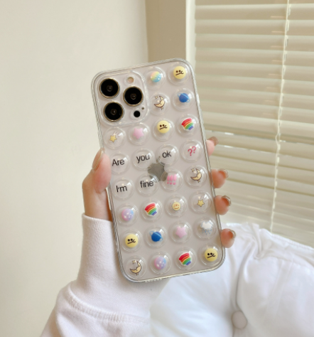 Funda Oso de Silicona con Burbujas Antiestrés para Celular - Image 11