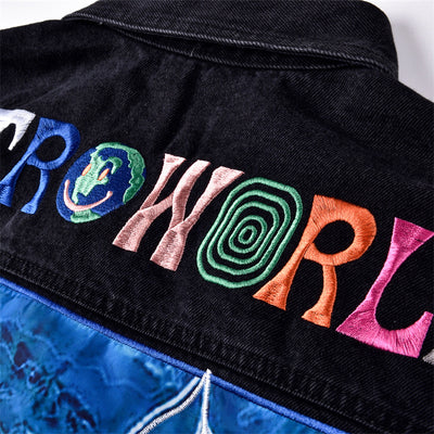 Chaqueta Denim Bordada Invincible Heavy Industries - Image 15