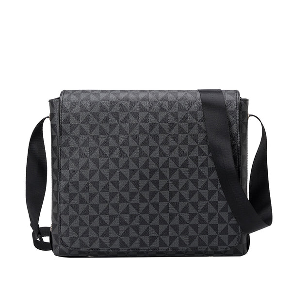 Bolsa de Hombro con Solapa Estilo Europeo y Americano para Hombre - Image 4