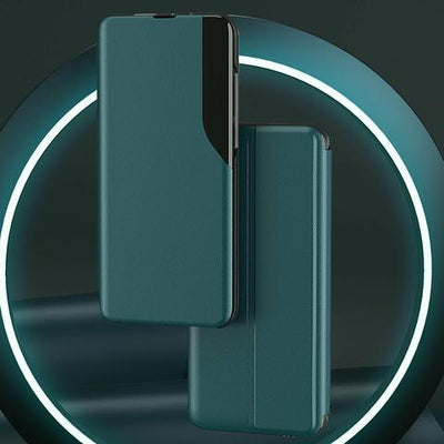 Funda Magnética con Soporte Lateral para Teléfono - Protección Premium en Cuero - Image 14