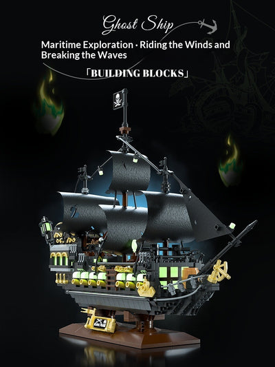 Barco Pirata Fantasma - Set de Construcción Educativo para Niños - Image 9
