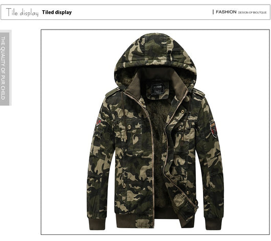 Chaqueta Urbana de Camuflaje para Hombre - Image 16