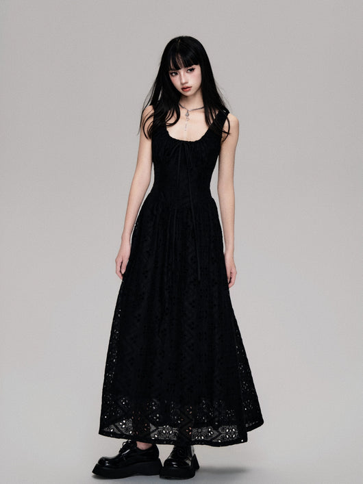 Vestido Tencel Algodón con Bordado Francés para Mujer - Image 11