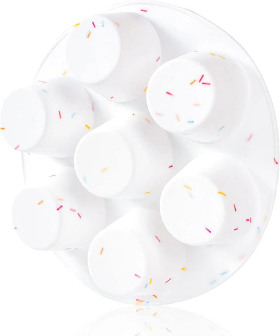 Silicone Egg Bite Molds Air Fryer Muffin Pan for Baking Non-Stick Silicone Egg Molds 7 Cups Air Fryer Cupcake Mold for Mini Muffins, Tart, Mini Cupcake BPA Free - Tekeno