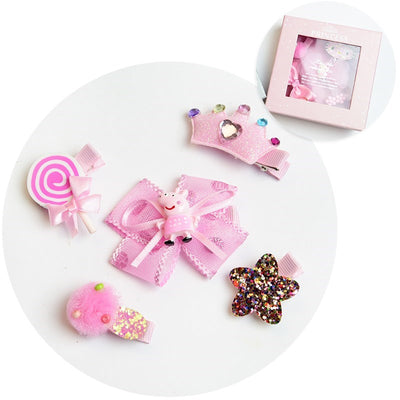 Set de Accesorios para el Cabello Infantil con Tarjetas Decorativas - Image 5