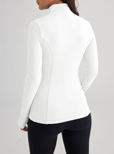 Chaqueta Deportiva Ajustada de Manga Larga con Tecnología Elástica - Image 24