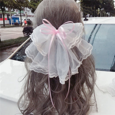 Pasador Lolita Japonés con Lazo - Clip para Cola de Caballo Elegante - Image 21