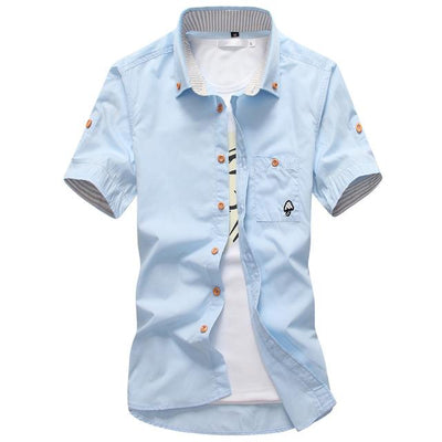 Camisas de Hombre con Bordado Elegante - Image 10