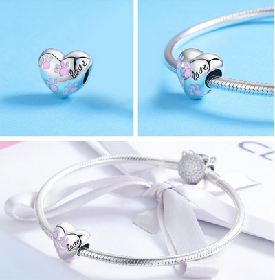 Dije de Plata S925 con Huella de Mascota Personalizada - Image 7