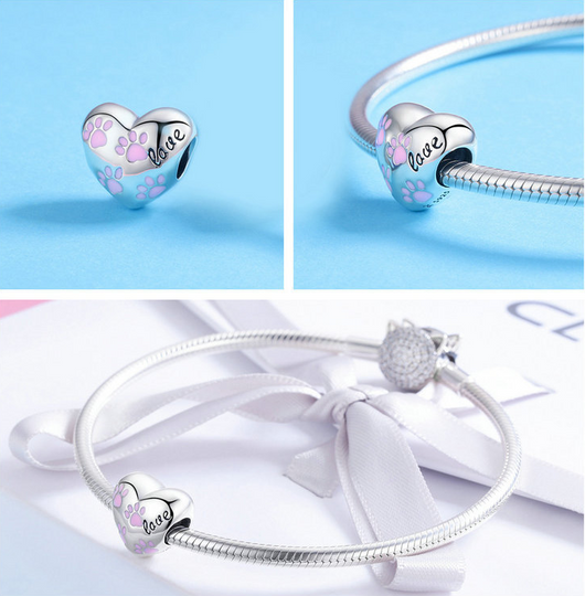 Dije de Plata S925 con Huella de Mascota Personalizada - Image 7