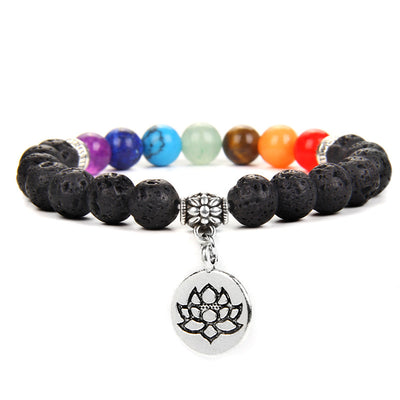 Pulsera de Chakras con Piedras Energéticas para Yoga y Meditación - Image 26