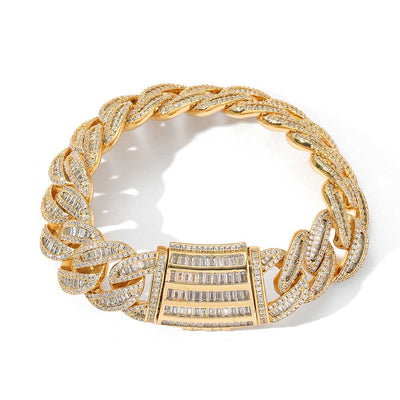 Cadena Cubana Miami 15mm-20mm Chapada en Oro Real con Cierre Tipo Buckle - Image 39