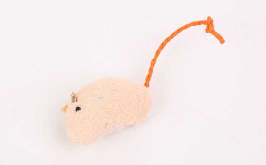 8-piece cat toy set with a telescopic wand, plush fish, plush mouse, feather toy, crinkle balls, and cage ball. - Image 7