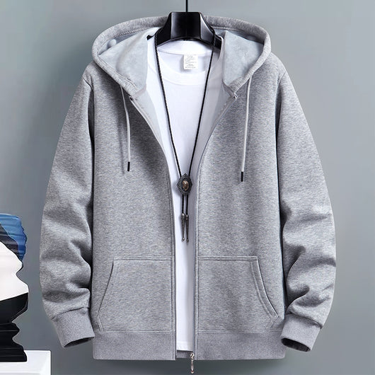Cardigan Hoodie Holgado para Hombre - Perfecto para Otoño e Invierno - Image 5