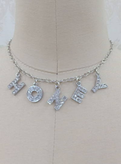 Collar Colgante con Inicial y Diamantes - Image 34