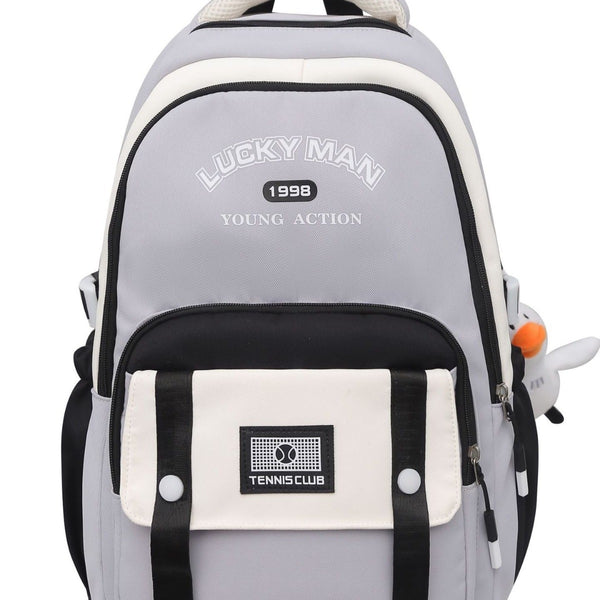 Mochila Versátil de Gran Capacidad con Diseño Moderno