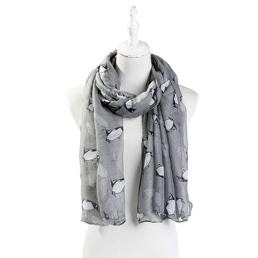 Chal Estampado Pingüinito Encantador - Image 3