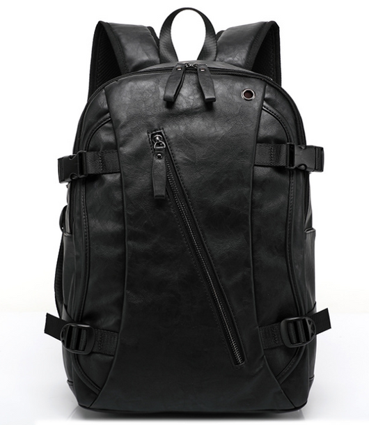 Mochila Escolar Hombre Estilo Coreano Cuero Premium - Bolsa Casual Moderna - Image 15