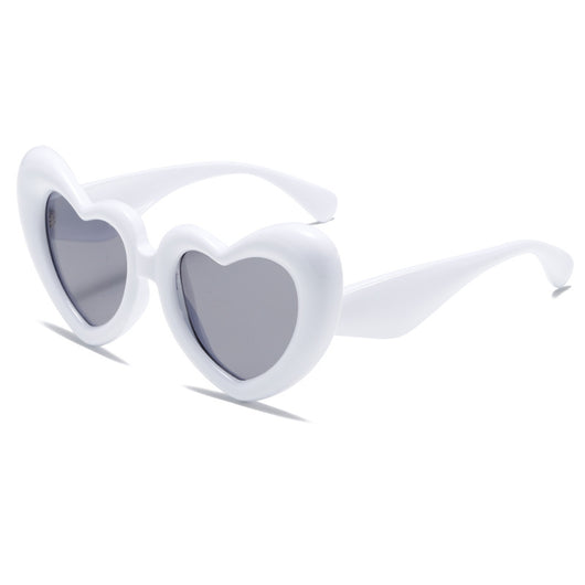 Gafas de Sol Forma de Corazón Marco Grueso Amor - Image 8