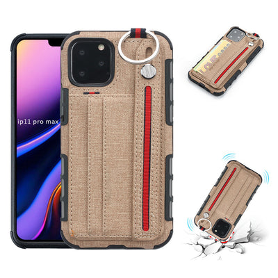 Funda para móvil con correa de cuero y protección premium - Image 21