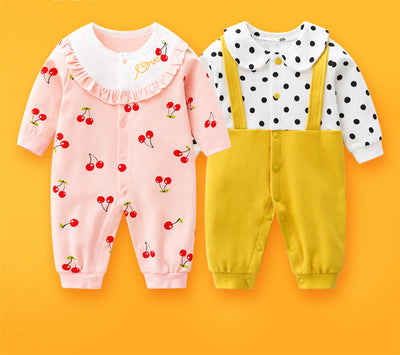 Conjunto de 2 Piezas Mameluco Manga Larga para Bebé Recién Nacido Verano - Image 25
