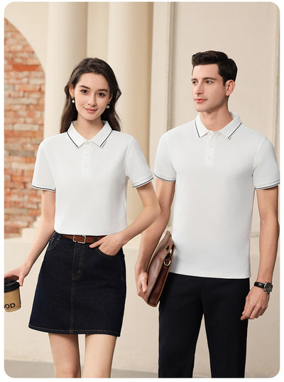 Polo Antibacterial Sensible al Frío con Solapa - Image 32