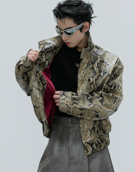 Chaqueta Corta Cuello Mao Bordada para Otoño - Image 23