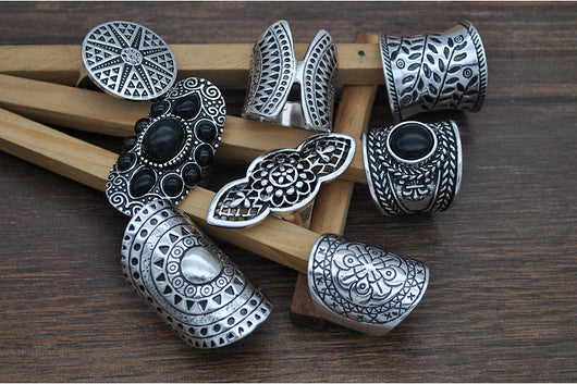 Juego de 8 Anillos Vintage - Image 2