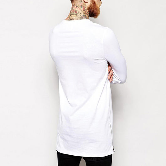 Camiseta Básica Hombre Cuello Redondo - Colores Lisos - Image 2