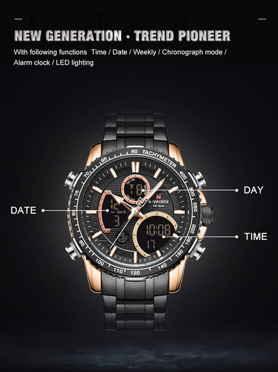 Reloj de Cuarzo Electrónico para Hombre - Image 56