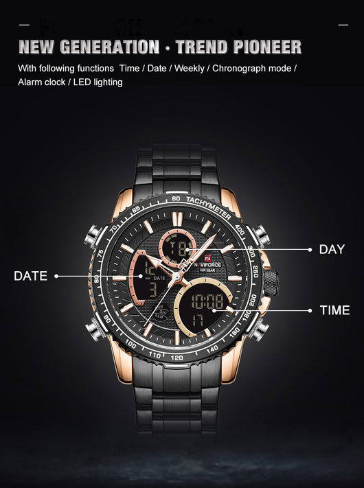 Reloj de Cuarzo Electrónico para Hombre - Image 56