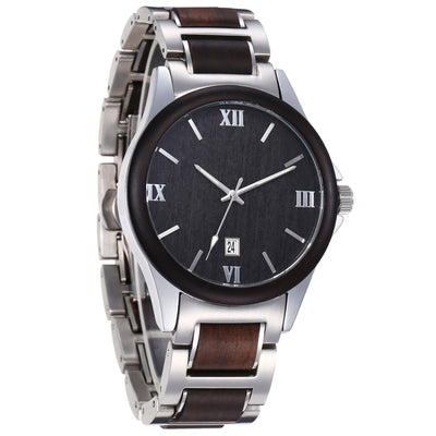 Reloj de Cuarzo para Hombre en Madera - Resistente al Agua - Image 30