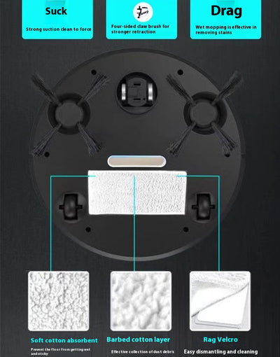 Limpiador Inteligente del Hogar 3 en 1 con Carga USB Automática - Image 18
