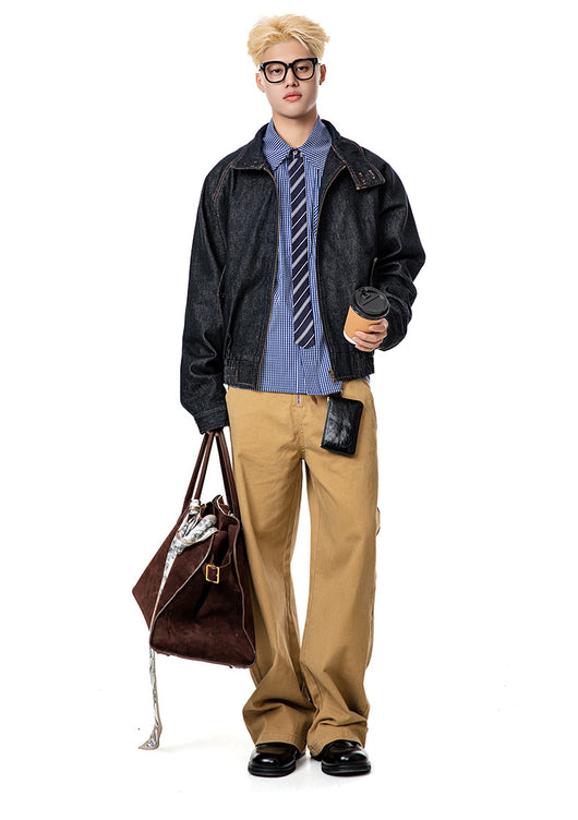 Chaqueta Retro Americana Primavera para Hombre - Image 13