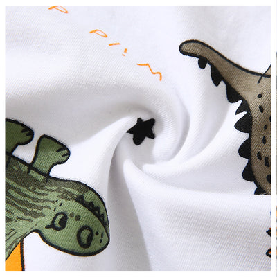 Traje Casual Infantil con Estampado Dinosaurio Completo - Image 6