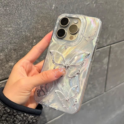 Funda Móvil Mariposa con Textura Anti-caídas y Protección Premium - Image 7