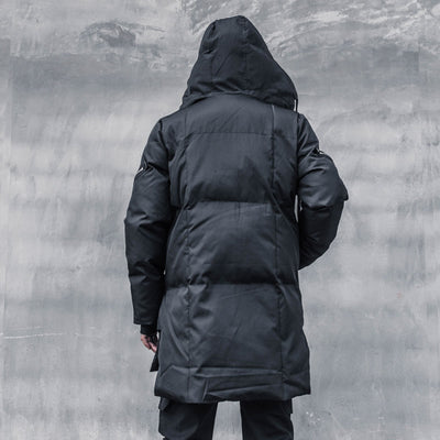 Chaqueta Acolchada Hombre con Cierre Oblicuo - Abrigo Grueso Cálido Algodón - Image 15