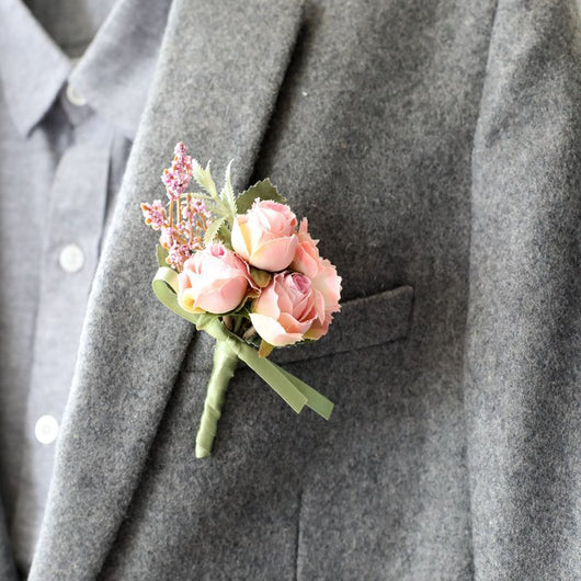 Corsage para Novio y Padrinos de Boda - Image 23