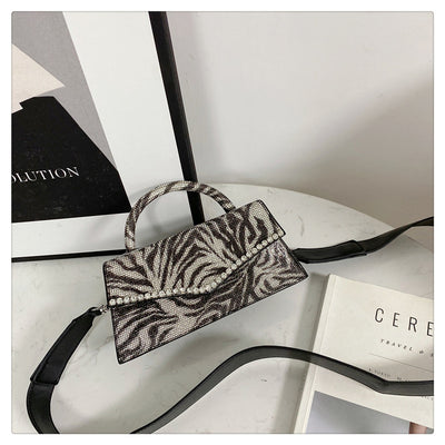 Bolso de Noche Leopardo con Diamantes - Diseñador de Lujo para Mujer - Image 5