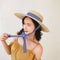 Sombrero de Paja con Lazo para Mujer - Estilo y Personalidad