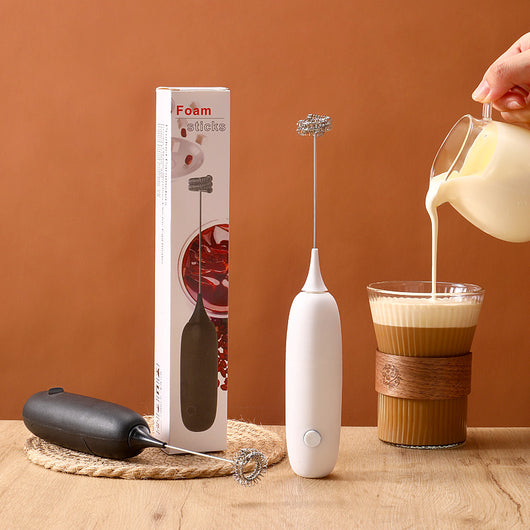 Batidor Eléctrico de Leche Portátil - Espumador Manual